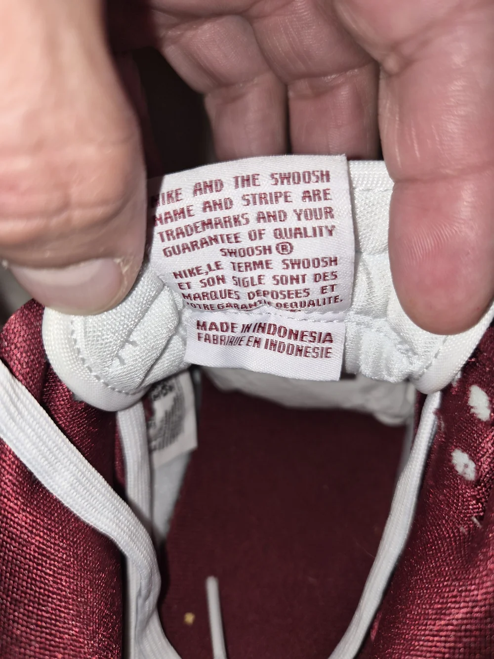 Nike Dunk Low SE Just Do It White Team Red DV1160-100 Women’s 10 / Men’s 8.5